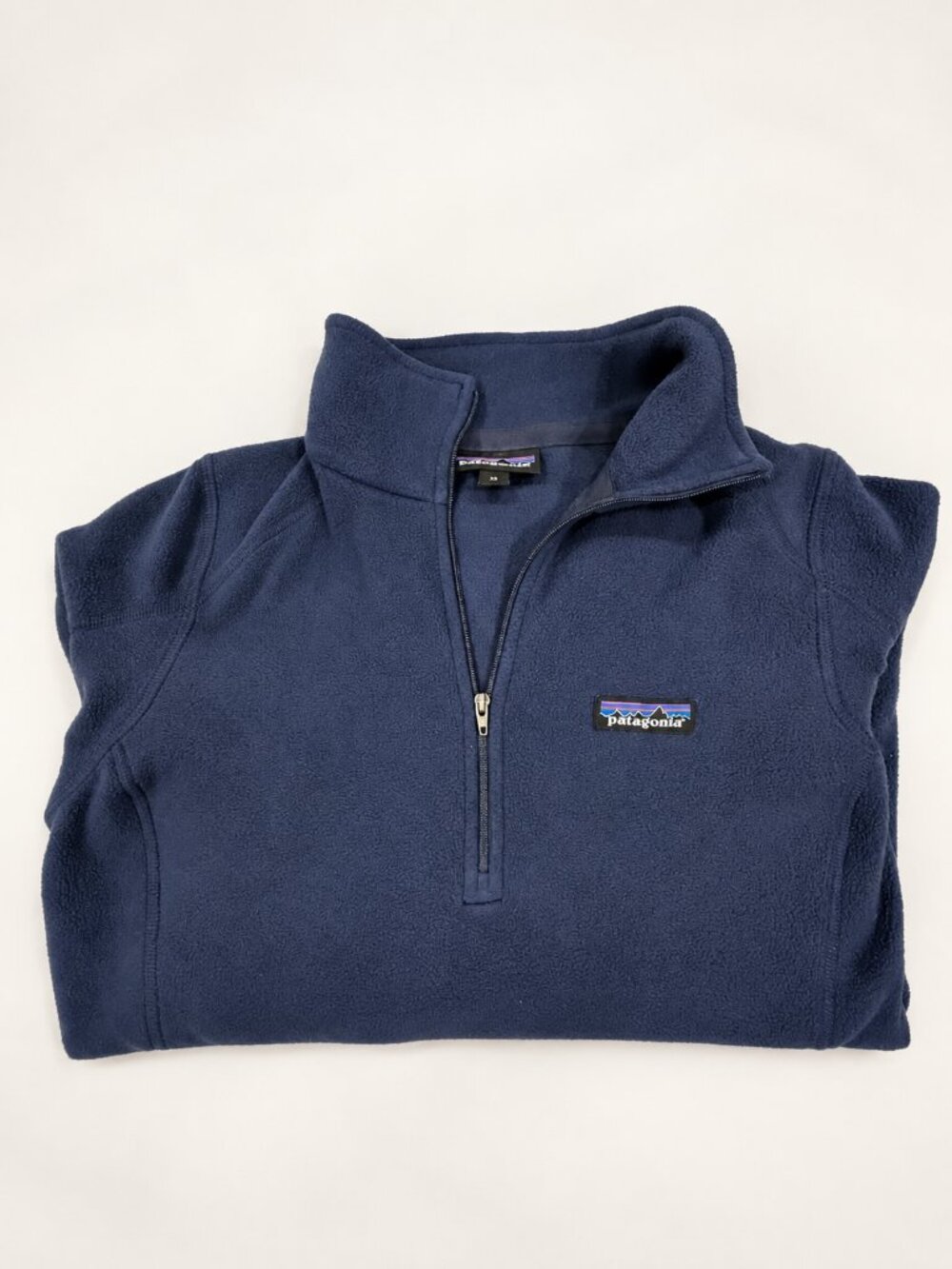 Patagonia Micro D 1/4-Zip Fleece Pullover - Women's size XS NAVY